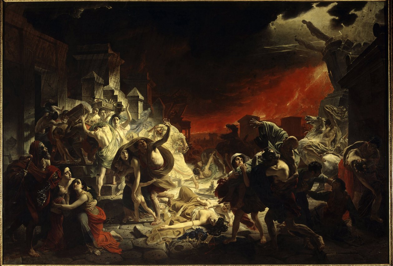 Pompejis sidste dag af Karl Pavlovich Bryullov