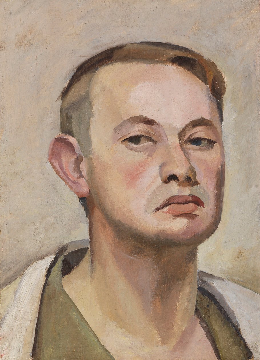 Selvportræt, ca. 1925. af Karl Tratt