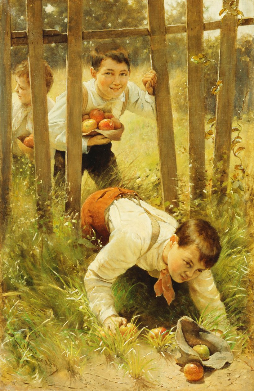 Stjæle æbler, af Karl Witkowski