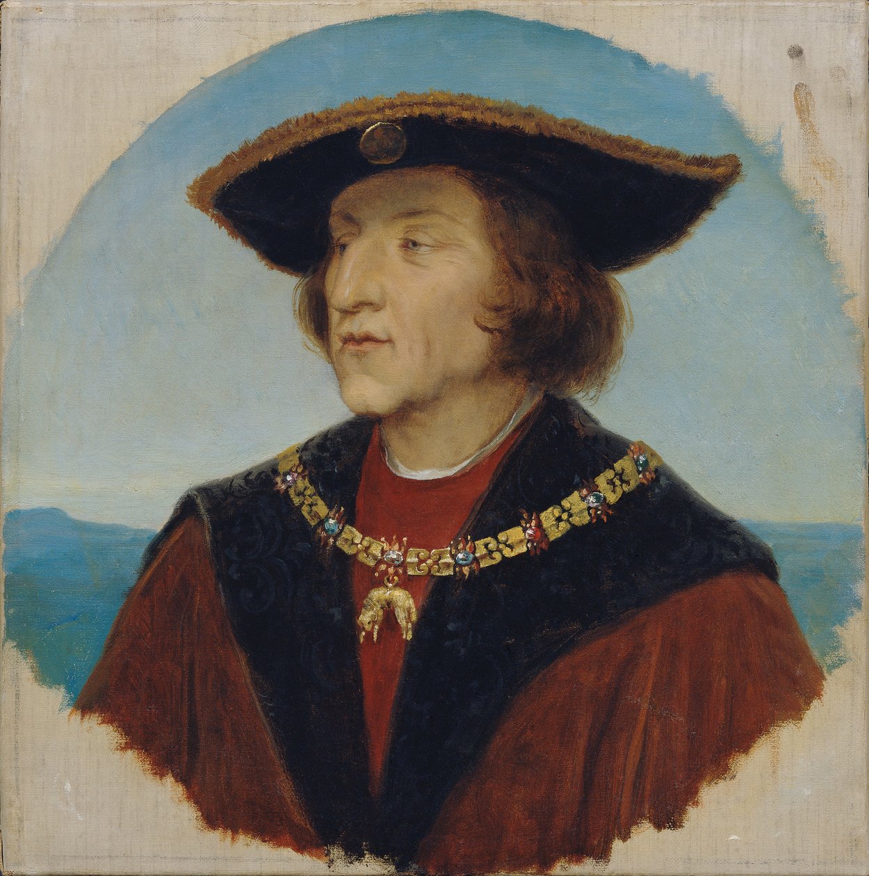 Kaiser Maximilian I. af Karl von Blaas