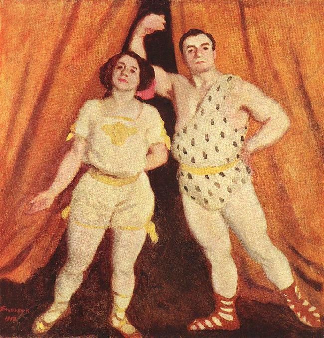 Akrobater af Károly Ferenczy