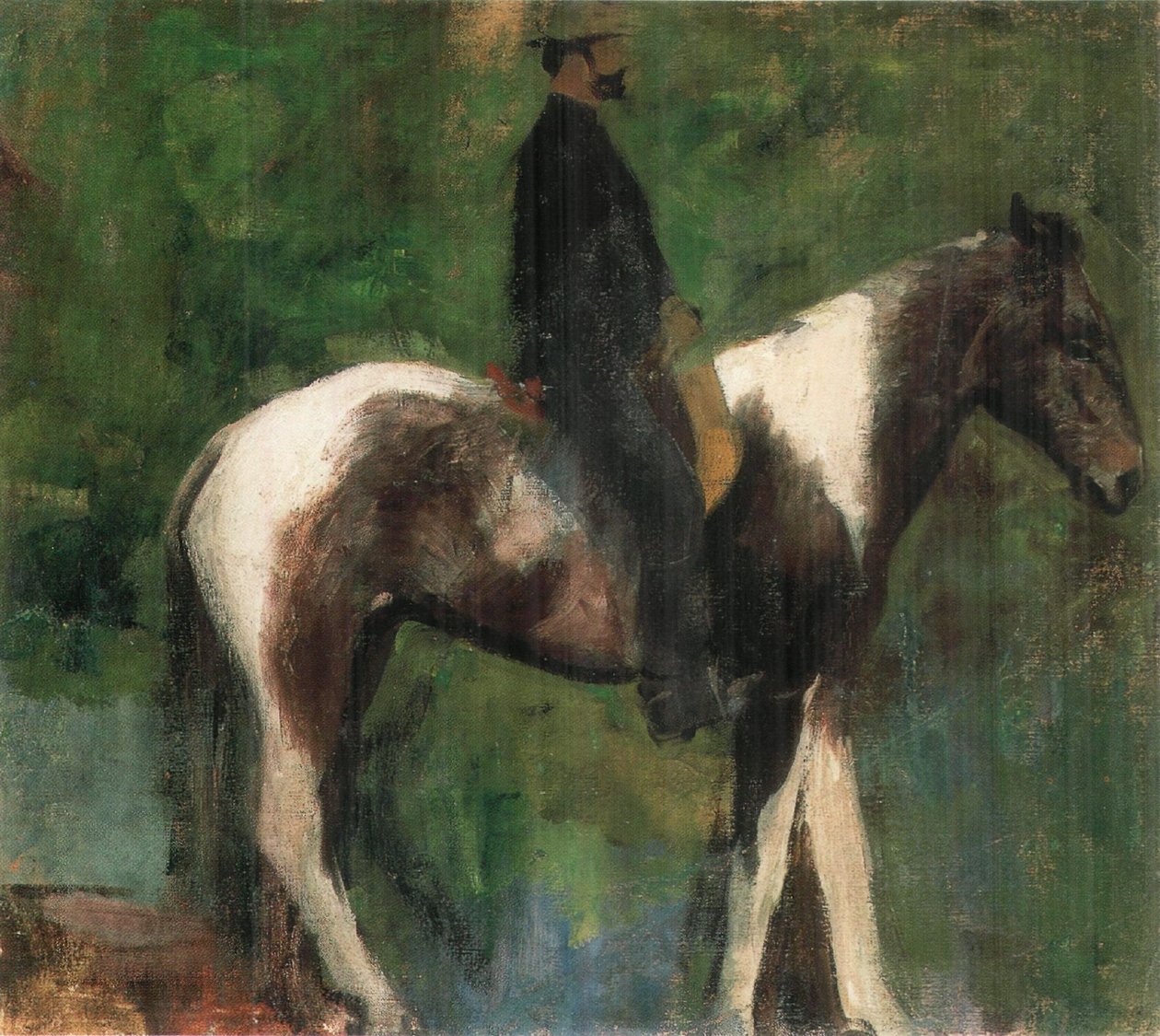 Rytterstudie for The Three Magi af Károly Ferenczy
