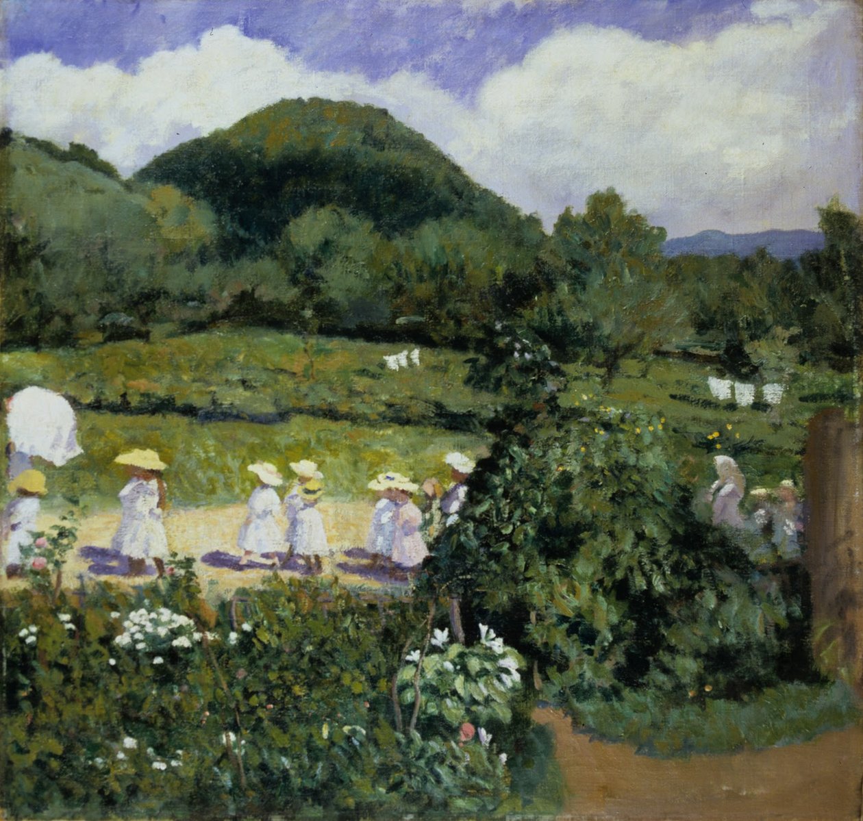 Sommer picnic i maj af Károly Ferenczy