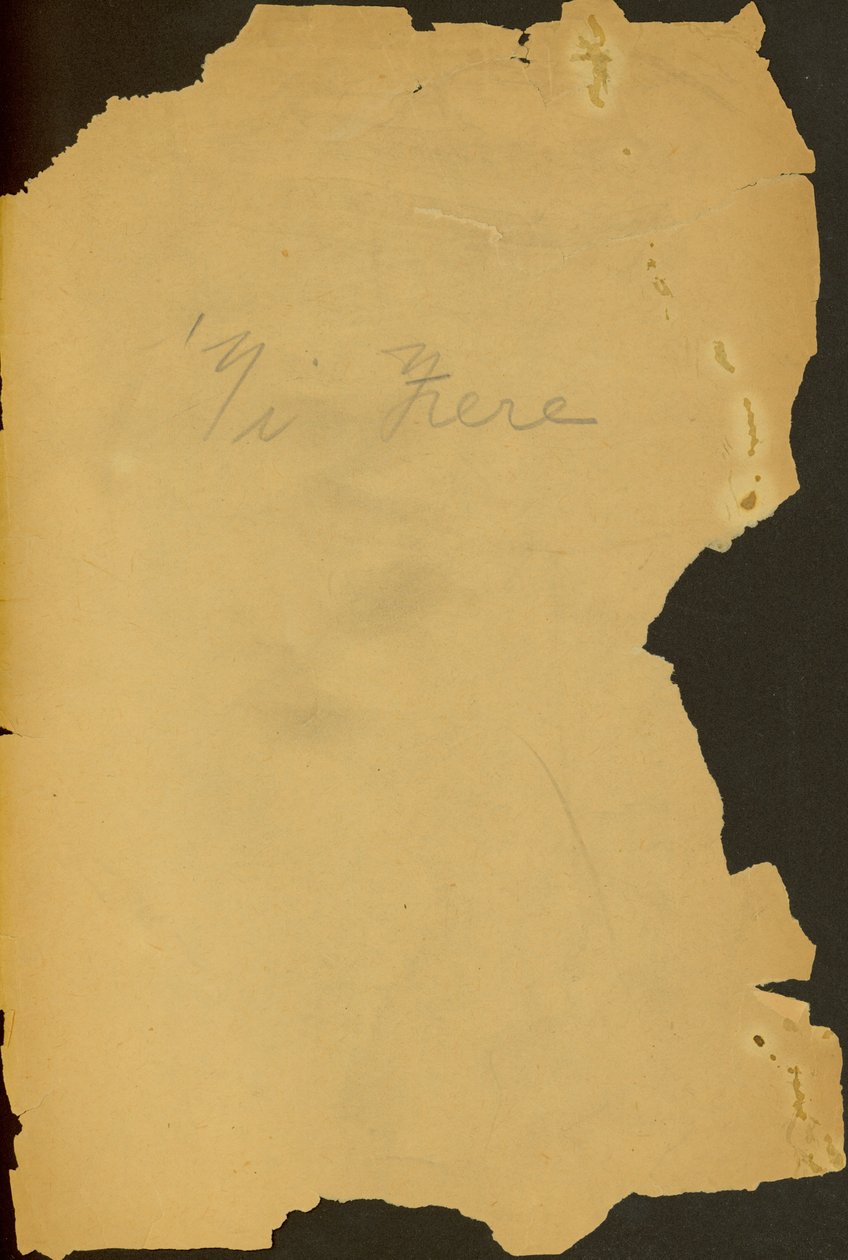 Flere sider mangler i manuskriptet af Kate Chopin