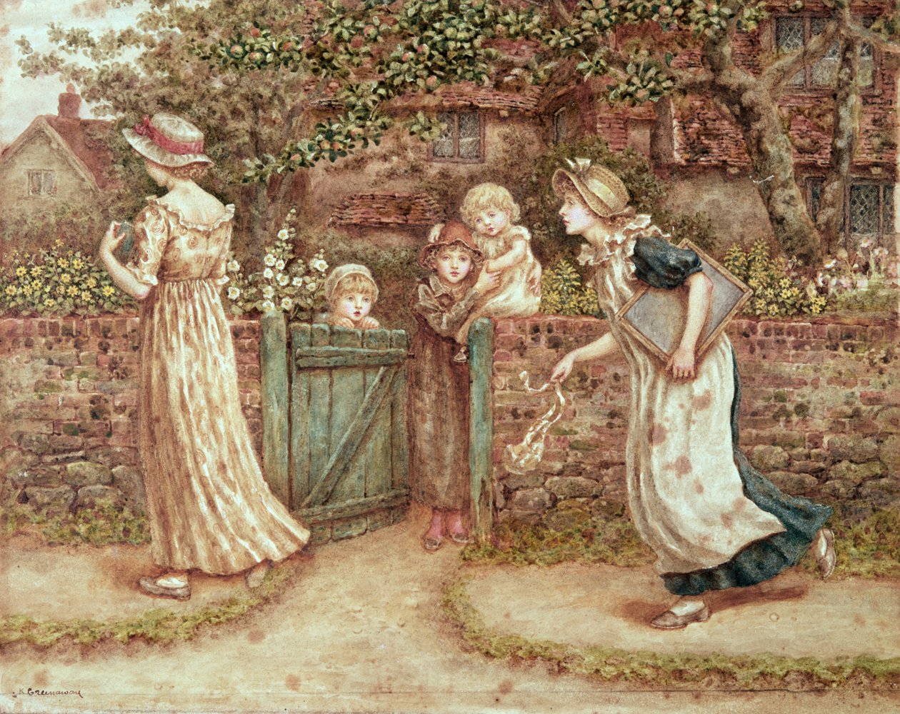 Lucy Locket mistede sin lomme af Kate Greenaway