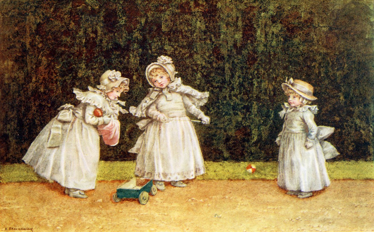Den lille gokart af Kate Greenaway. af Kate Greenaway