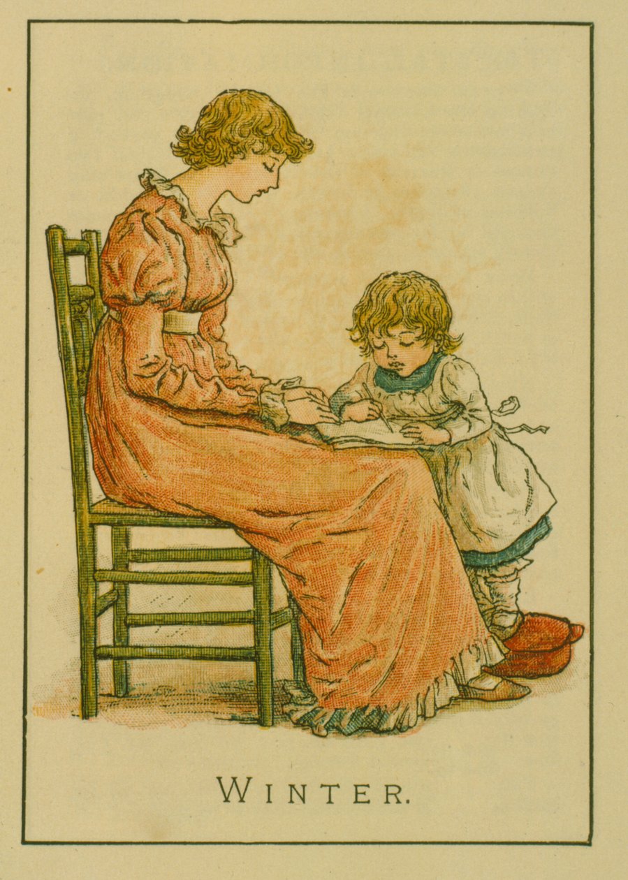 Vinter af Kate Greenaway
