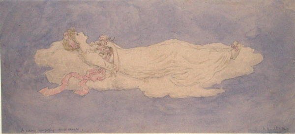 En meget glad drøm af Kate Greenaway