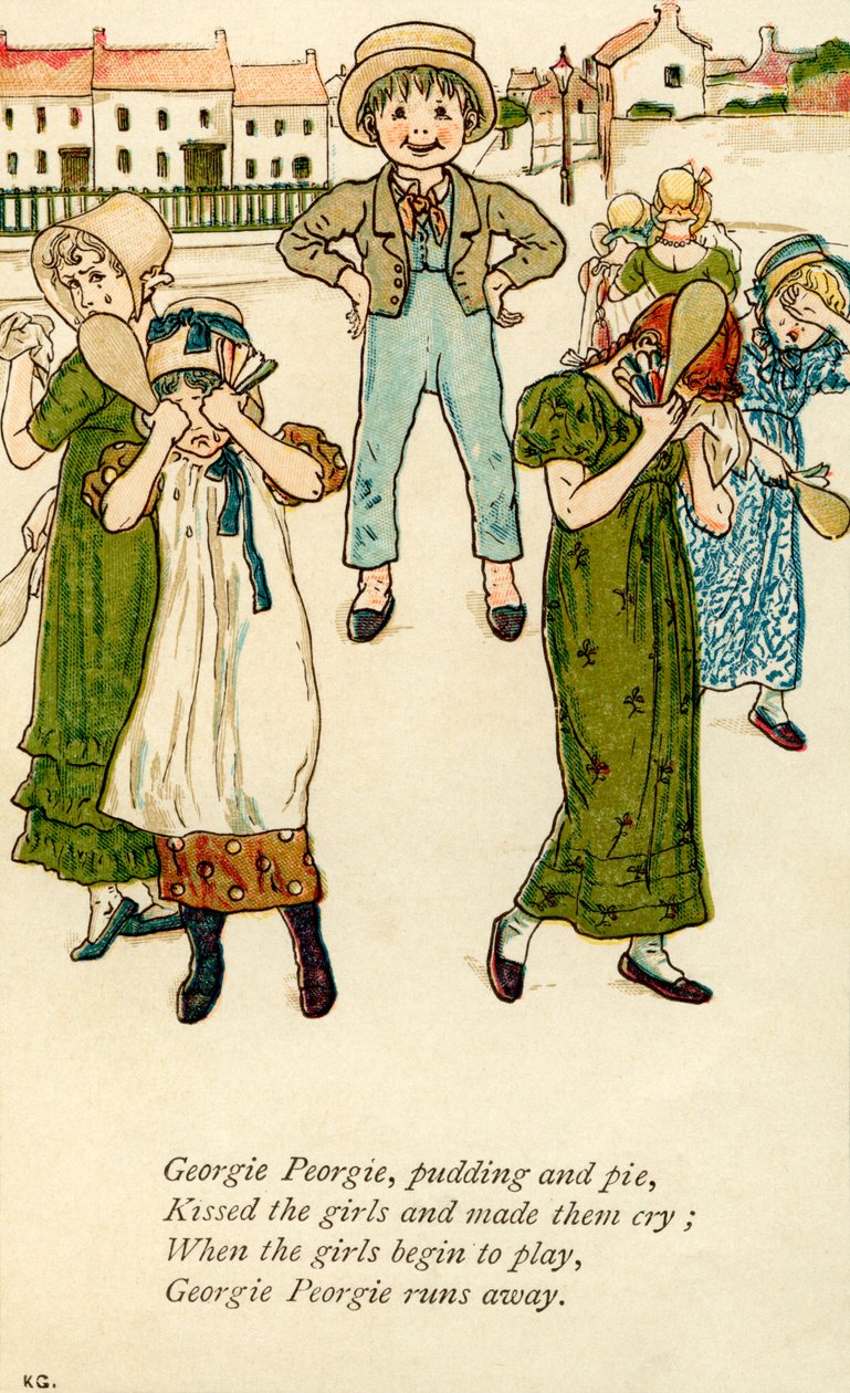 Georgie Peorgie budding og af Kate Greenaway