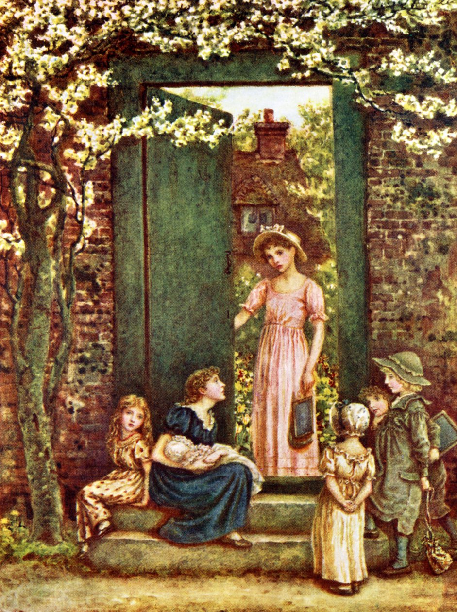 Den åbne dør af Kate Greenaway af Kate Greenaway