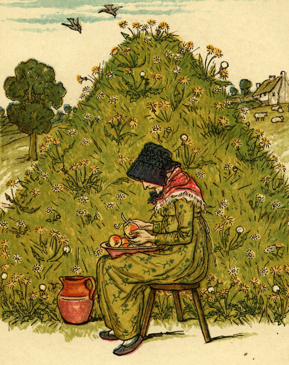 Der var en gammel af Kate Greenaway