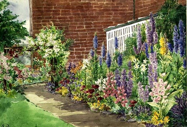 Blomstergrænsen af Kate Rogers