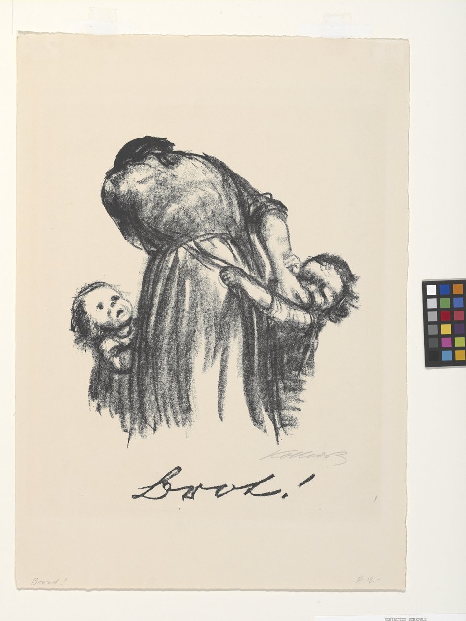 Krænkelse! af Käthe Kollwitz