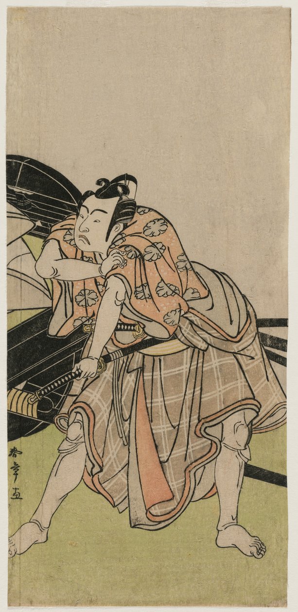 Ichikawa Yaozo Good As Sakuramaru, 1776. af Katsukawa Shunsho