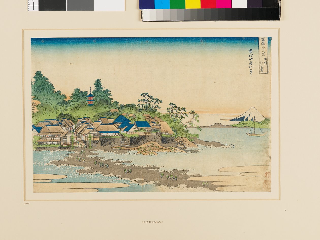 Fuji fra Enoshima af Katsushika Hokusai