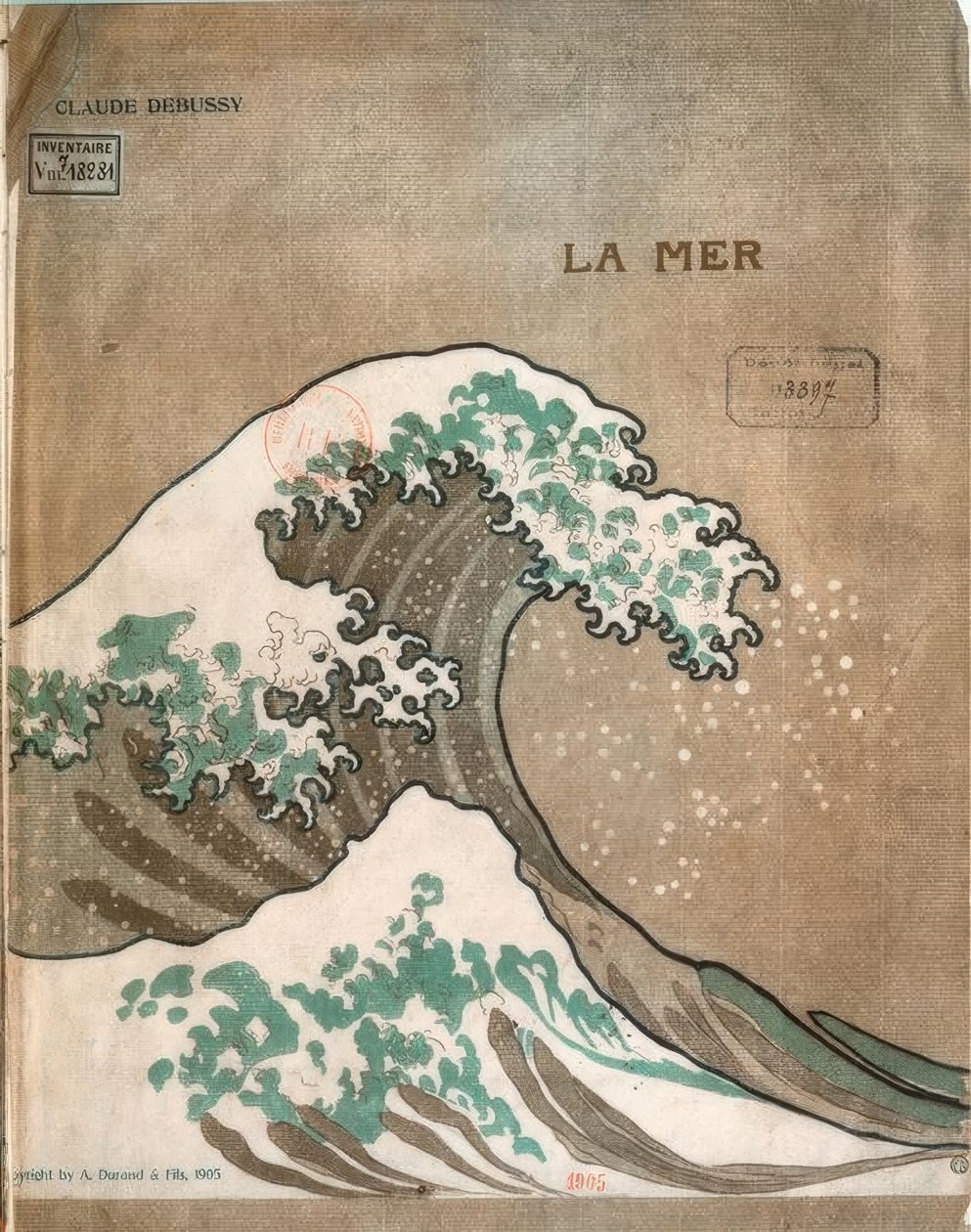 Havet af Katsushika Hokusai
