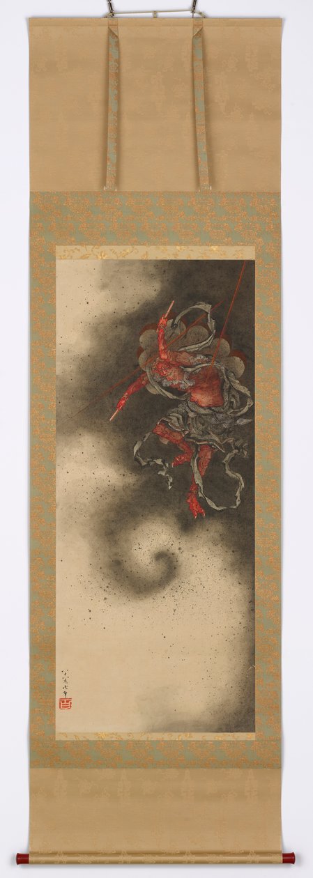 Tordengud, 1847. af Katsushika Hokusai