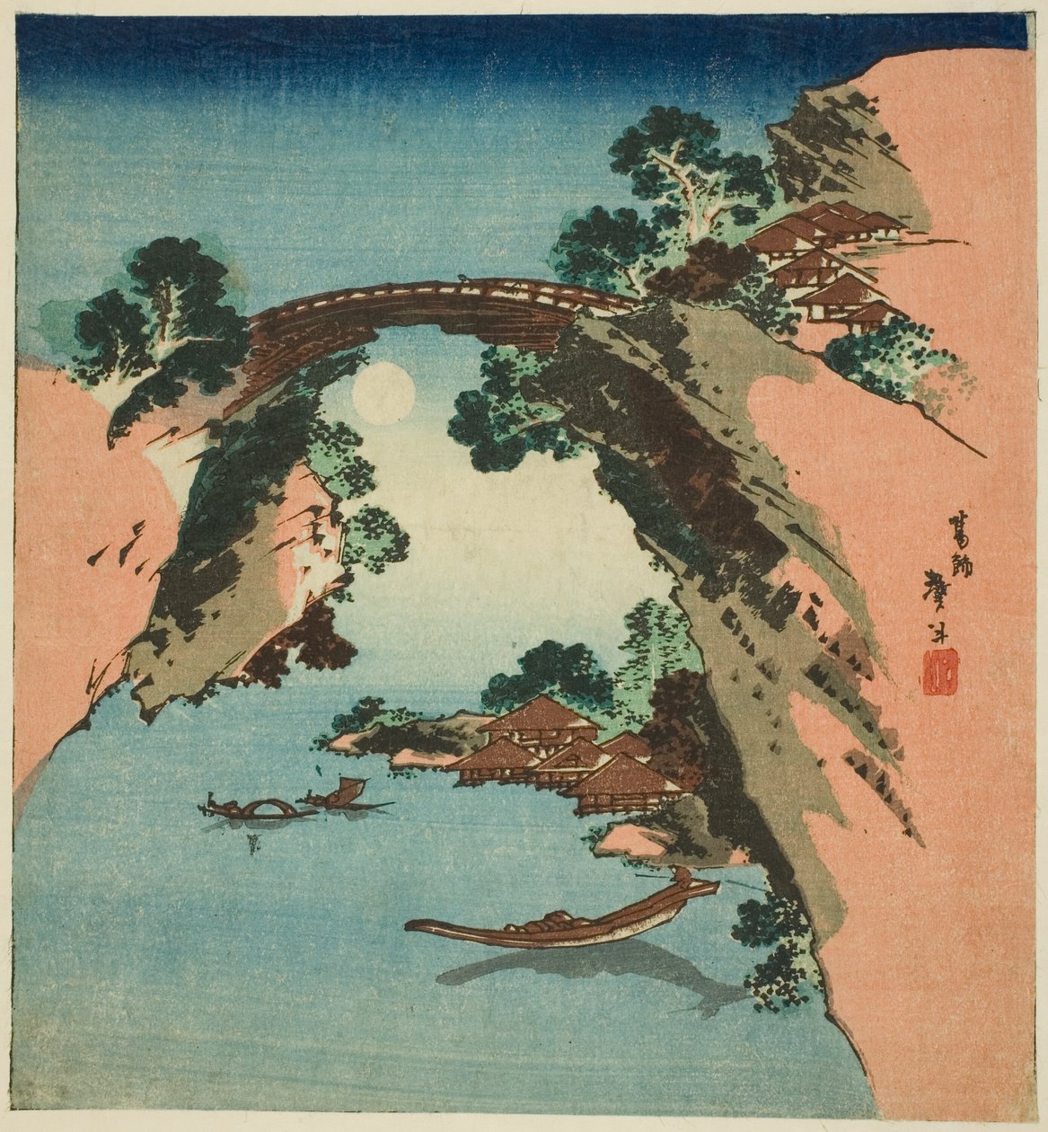 Abebroen af Katsushika Taito II