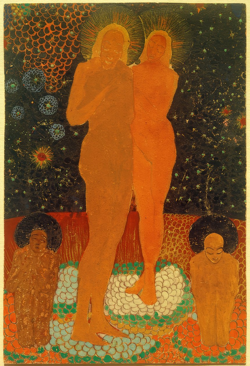 Adam og Eva af Kazimir Severinovich Malevich