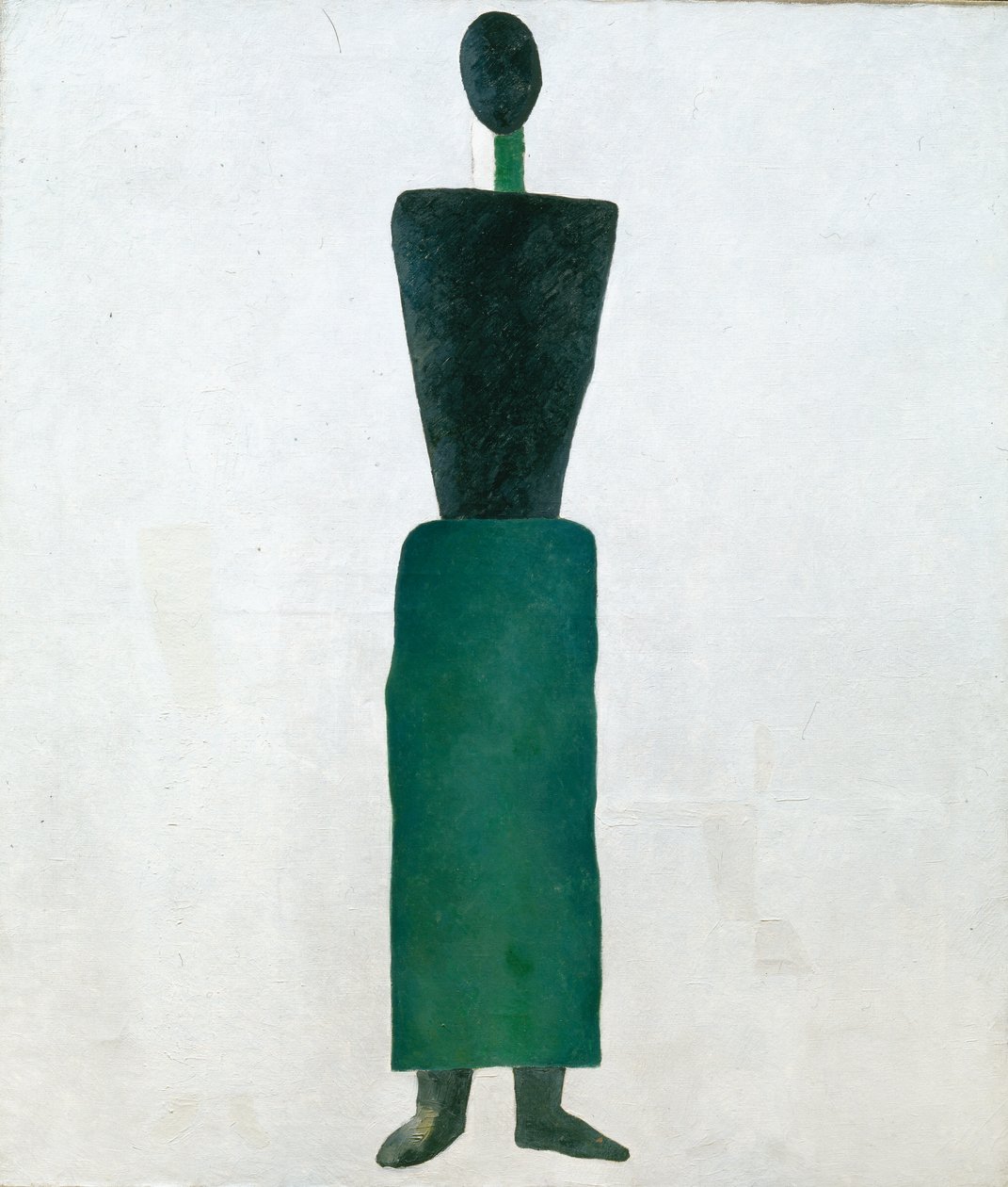 Kvindefigur, 1928-1929. af Kazimir Severinovich Malevich