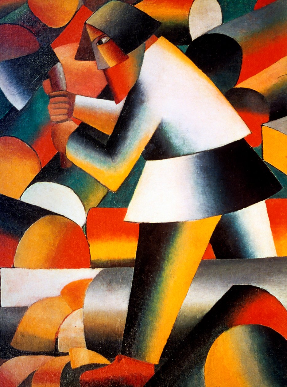 Loggeren, 1912 af Kazimir Severinovich Malevich