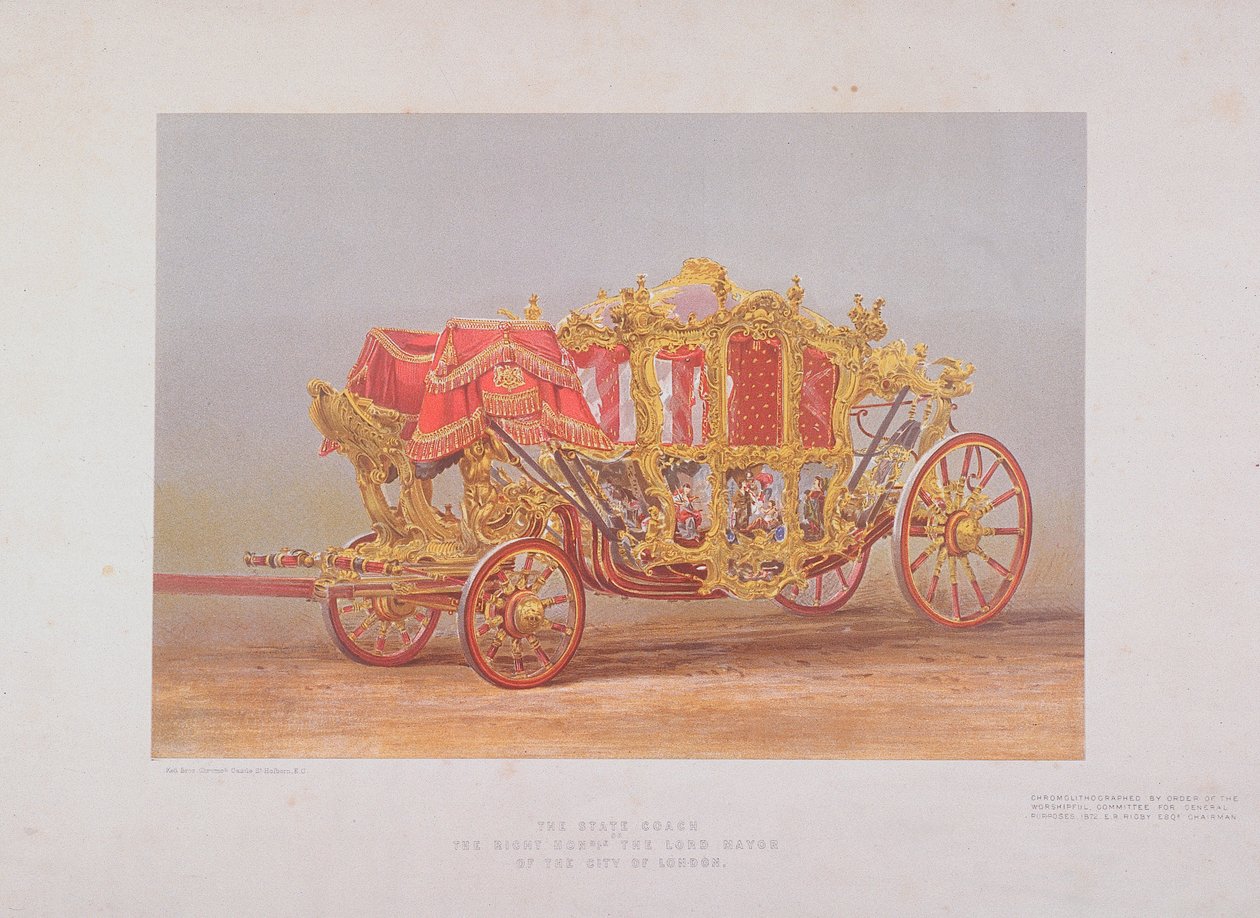 Overborgmesterens træner, 1872 af Kell Brothers