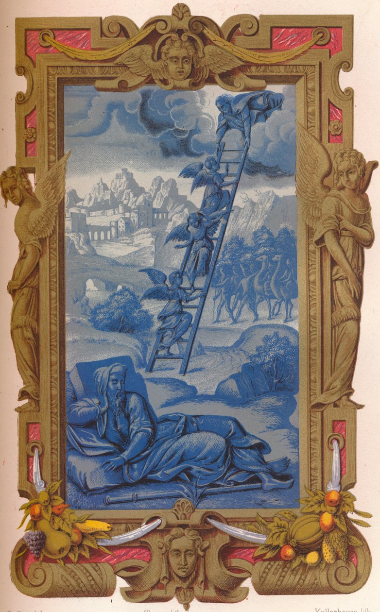 Jakobs drøm, 1500-tallet, 1849. af Kellerhoven