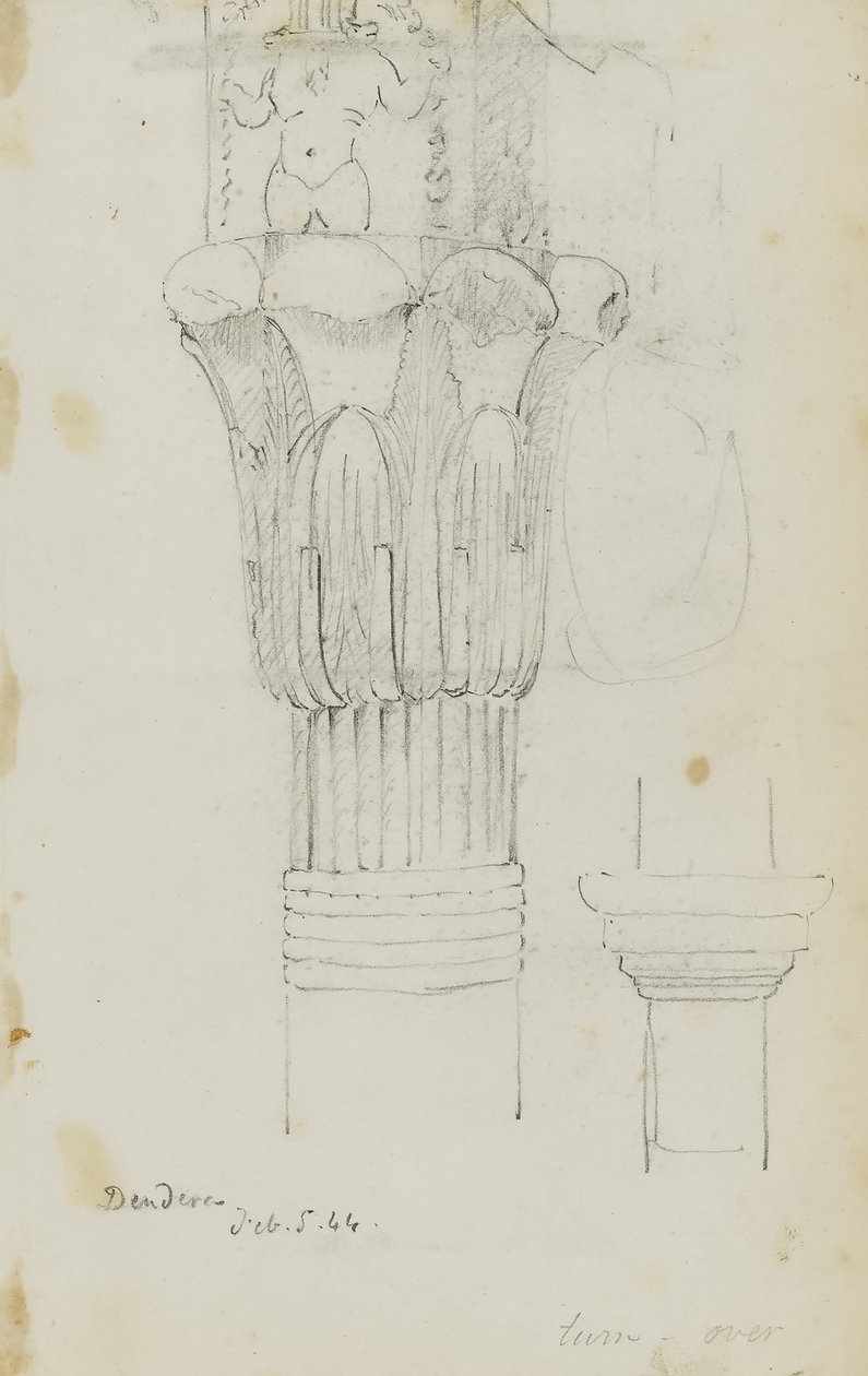 Dendera, 5. februar 1844 af Kellogg, Miner Kilbourne