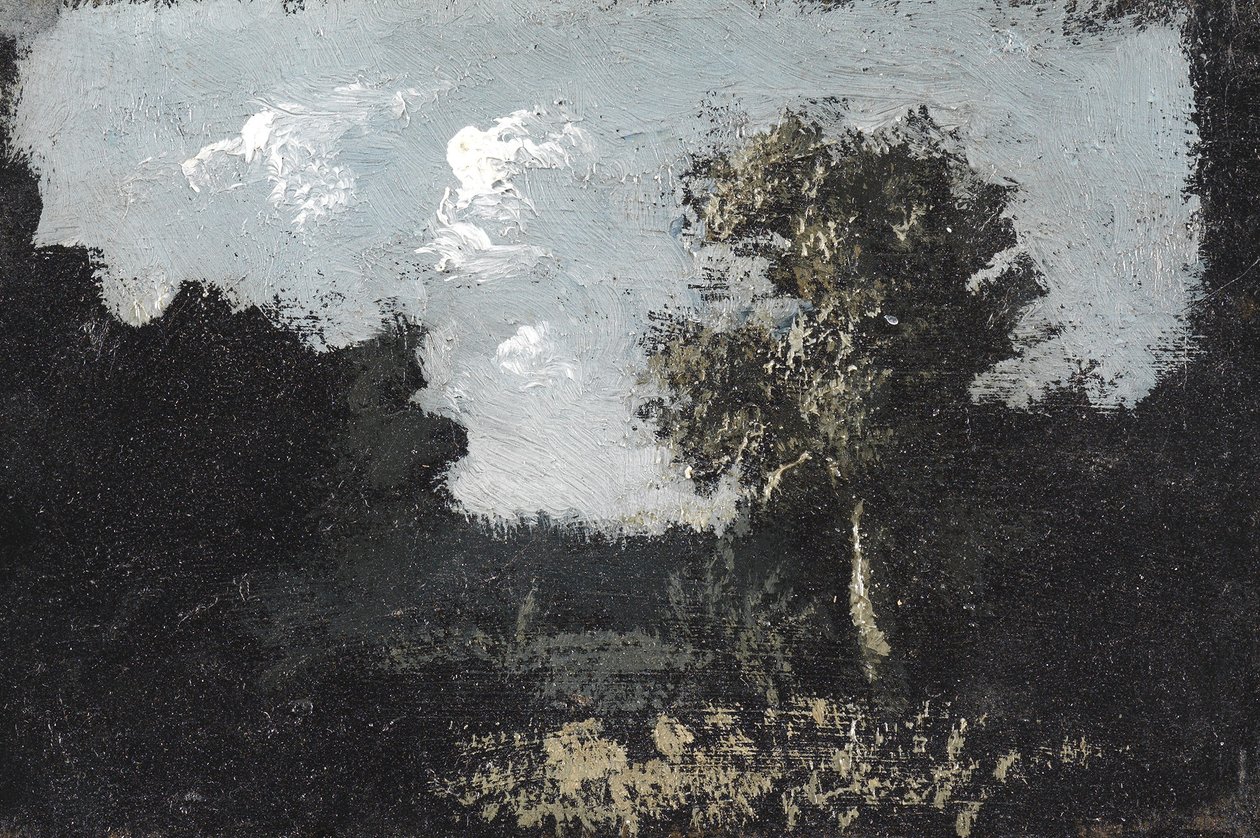 Landskabsstudie, c.1950 af Kenneth Newton