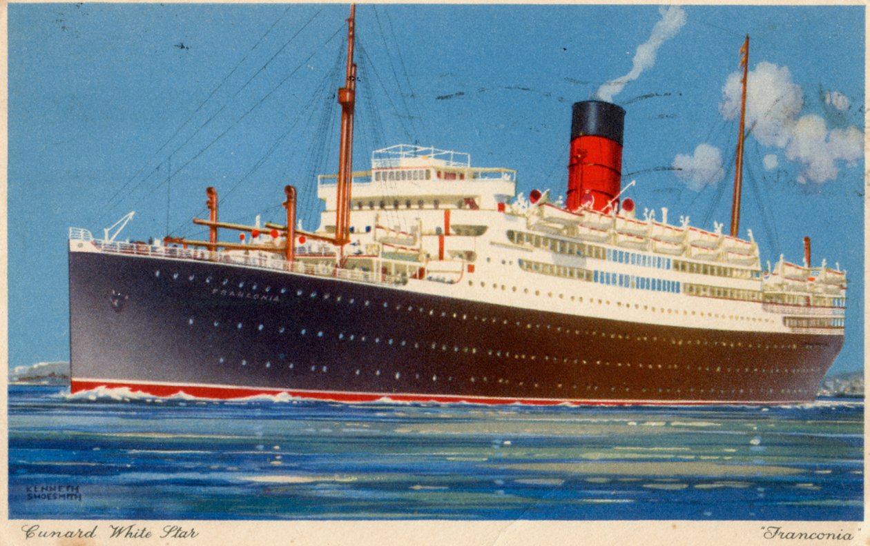 Cunard Line dampskib RMS 