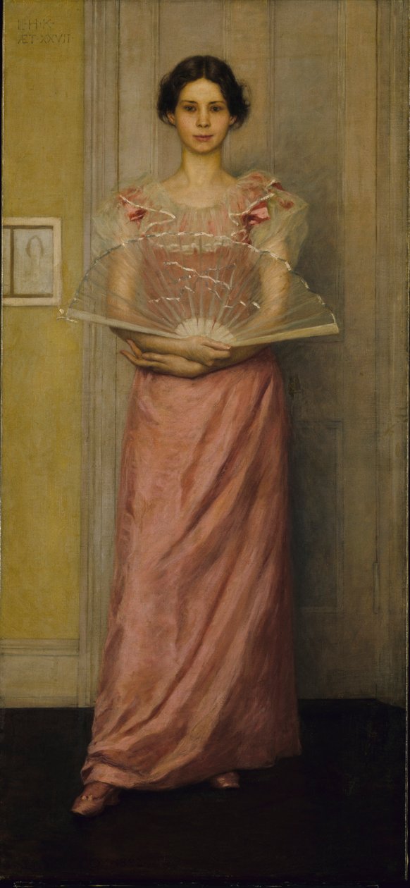 Louise Howland King Mrs. Kenyon Cox, 1892. af Kenyon Cox
