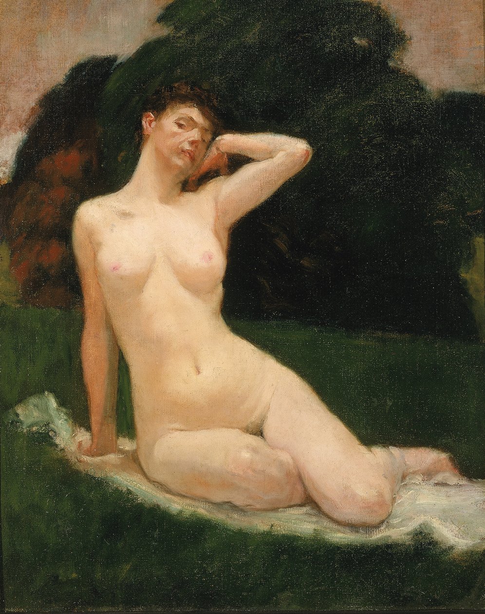 Studie til Aften, 1883. af Kenyon Cox