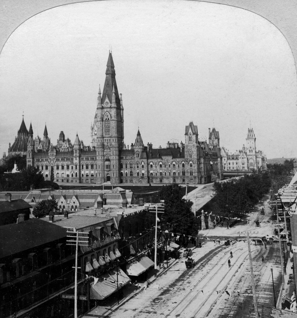 Houses of Parliament, Ottawa, Ontario, Canada. af Keystone View Company