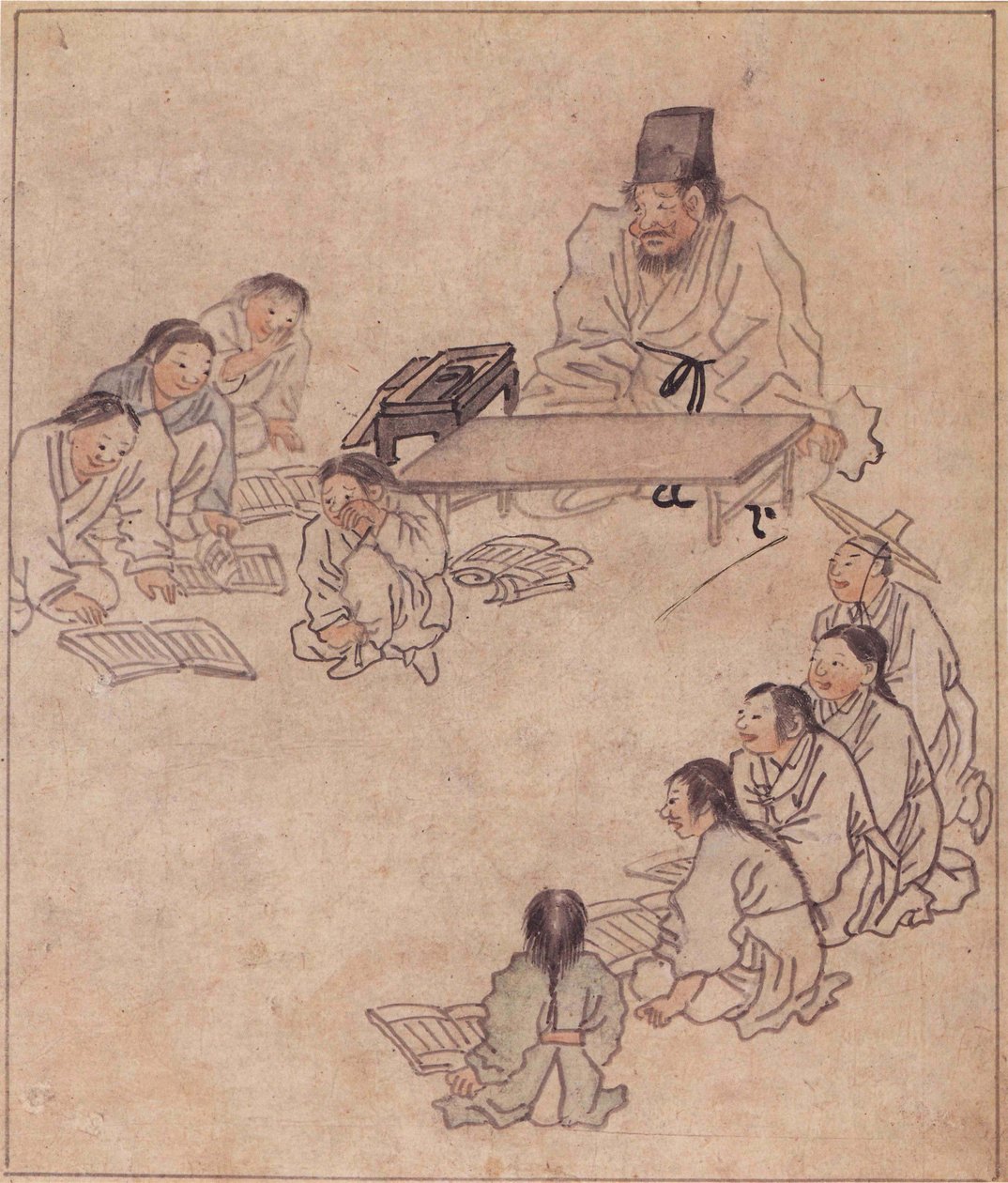 Seodang af Kim Hong Do