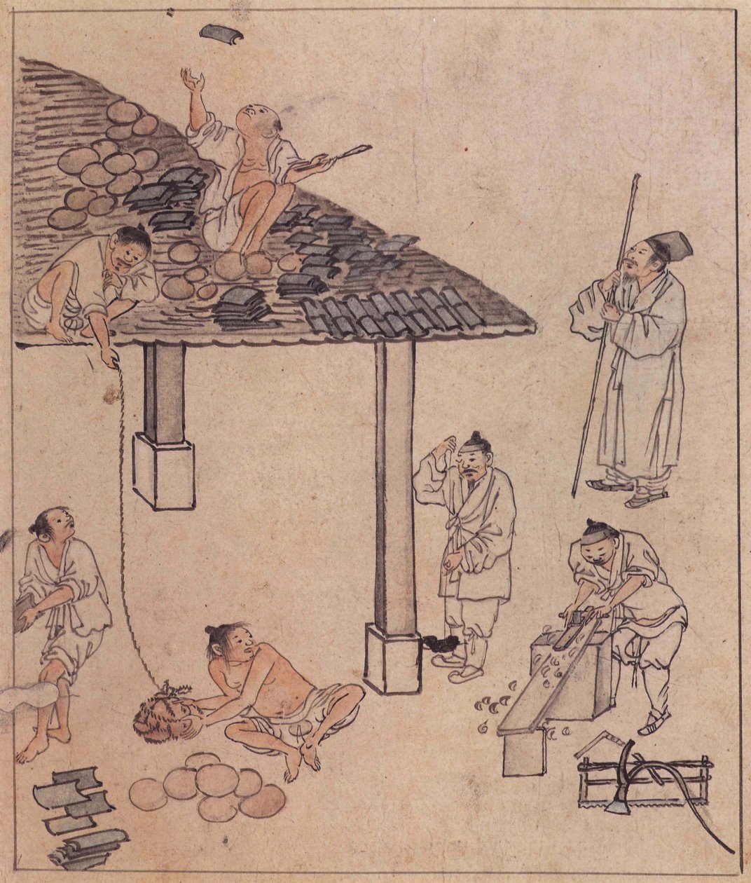 Flise giwa af Kim Hong Do