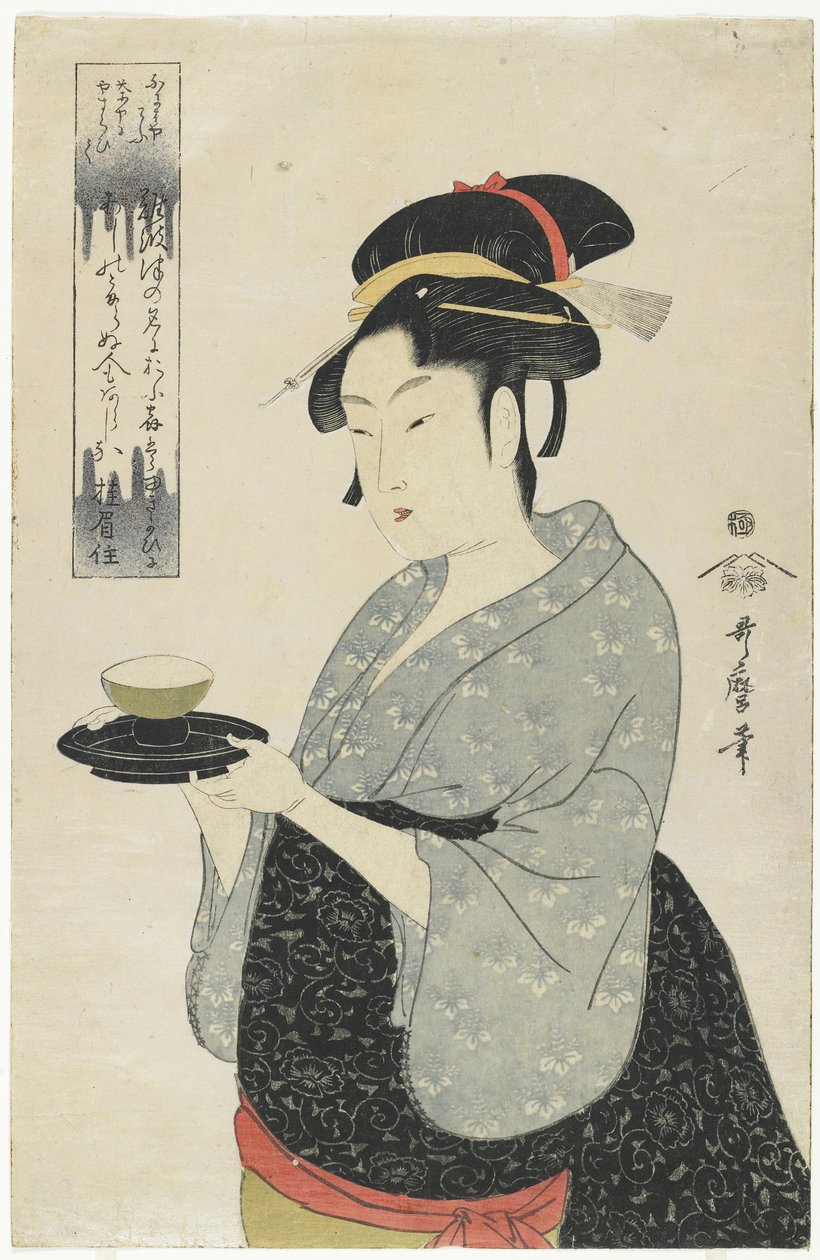 Hvad skete der, c. 1793 af Kitagawa Utamaro