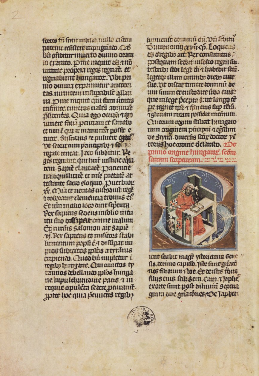 Illuminated Chronicle; Chronicon Pictum; Able Chronicle af Márk Kálti