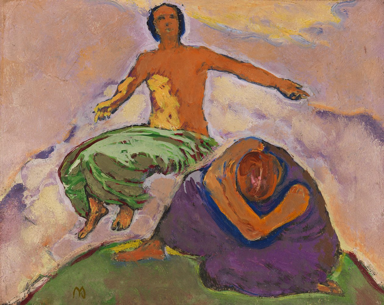 Sorg og håb, ca. 1914. af Koloman Moser