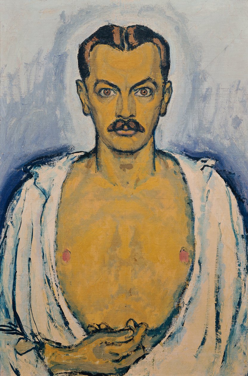 Selvportræt, ca. 1915. af Koloman Moser
