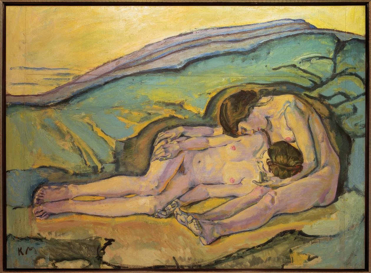To piger af Koloman Moser
