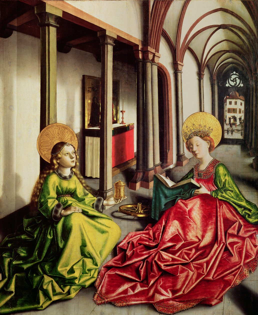 St. Mary Magdalene og St. Catherine of Alexandria af Konrad Witz