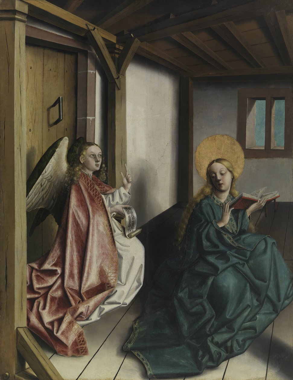 Tysk: Die Verkündigung an Maria The Annunciation af Konrad Witz