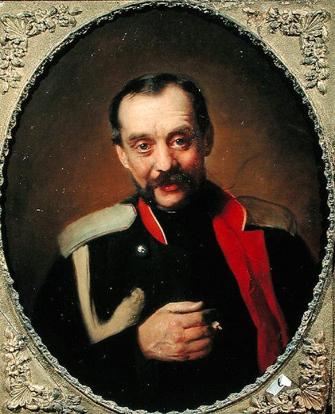Portræt af komponisten Cesar A. Kyui (1835-1918) af Konstantin Egorovich Makovsky