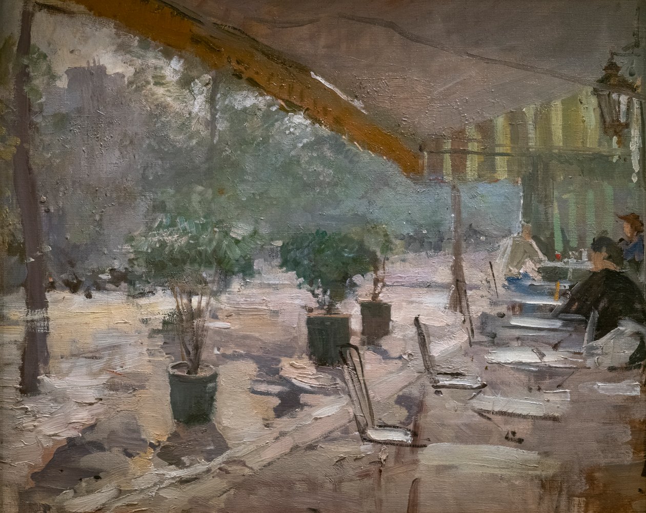 I Paris Cafe af Konstantin Alekseevich Korovin
