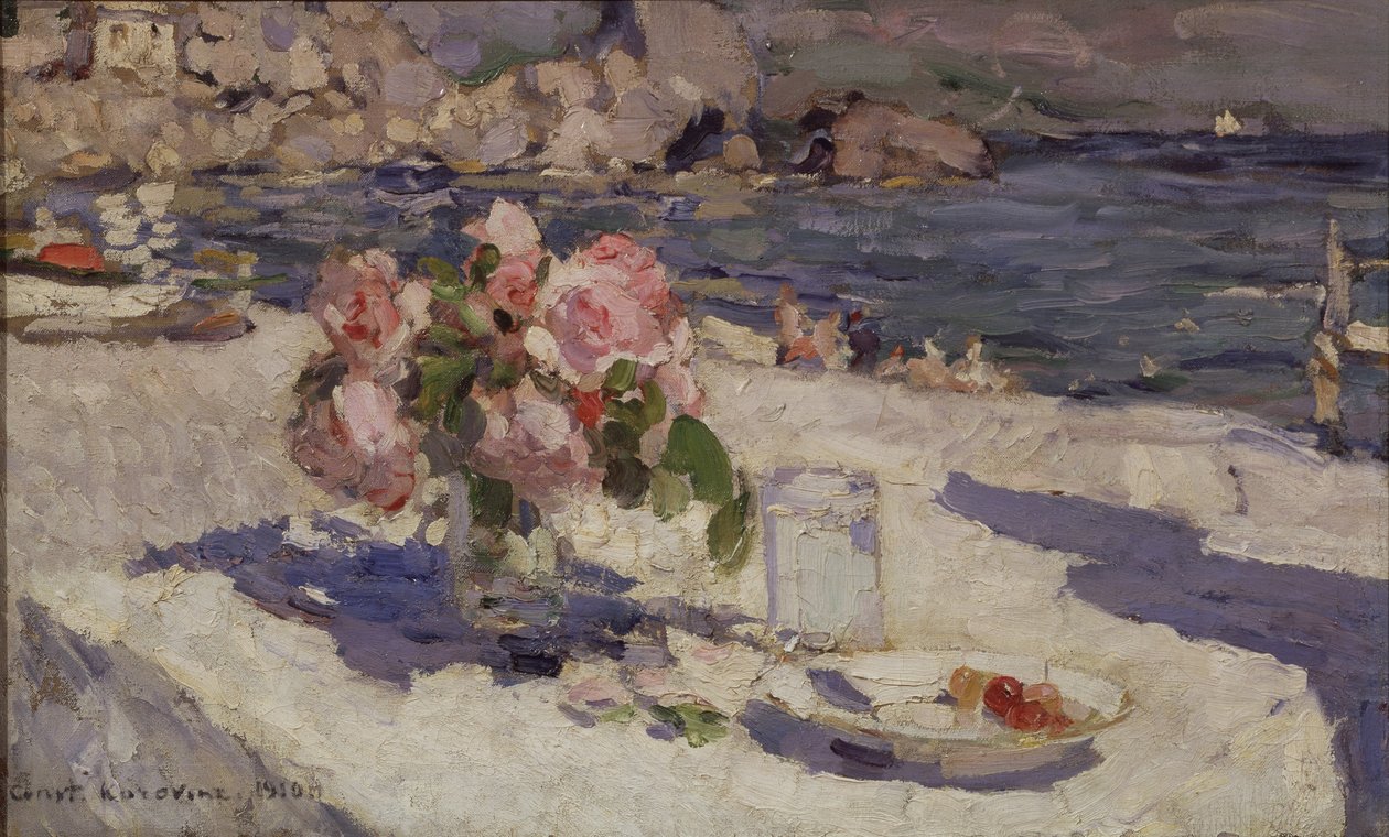 Ved kysten, 1910 af Konstantin Alekseevich Korovin