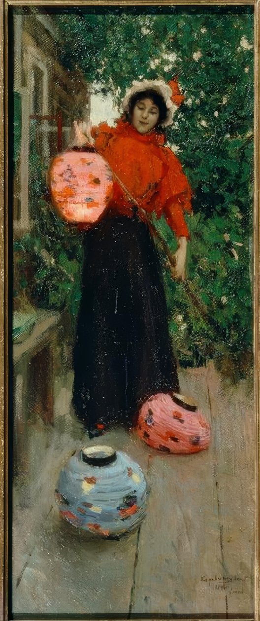 Lanterne af Konstantin Alekseevich Korovin
