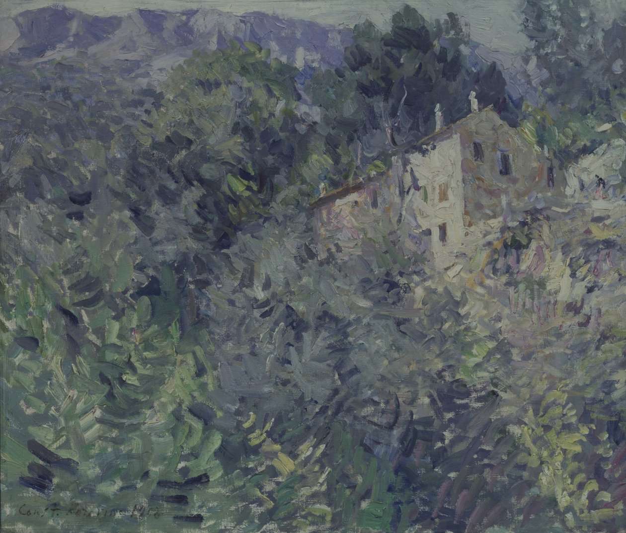 Sydfrankrig, 1908 af Konstantin Alekseevich Korovin