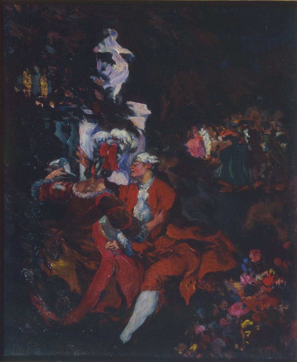 Harlequins, 1913 af Konstantin Andreevic Somov