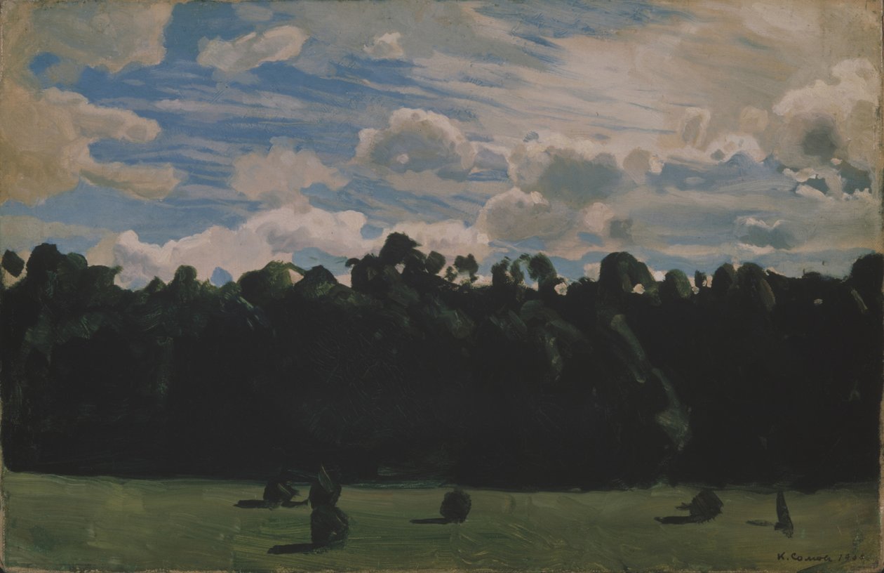 Landskab af Konstantin Andreevic Somov