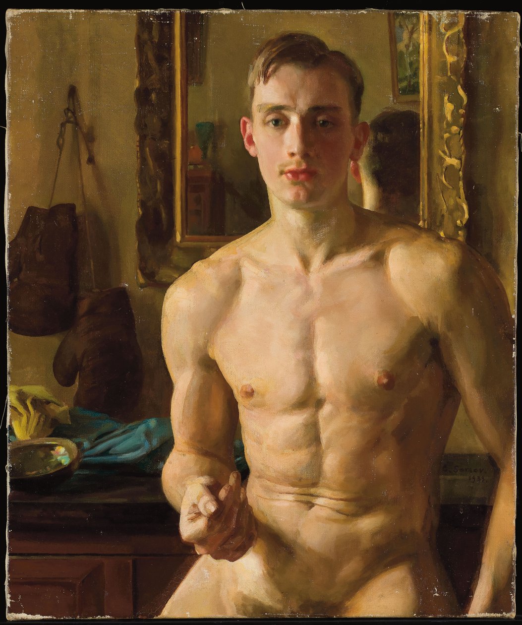 Bokseren af Konstantin Andreevic Somov